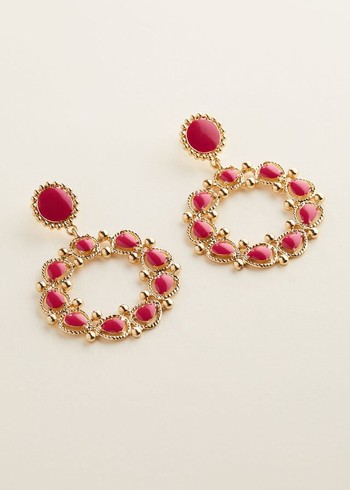 Phase Eight Enamel Drop Jewellery Red Canada | LQJDMX-794